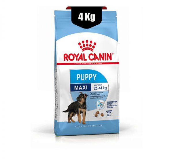 غذای خشک توله سگ نژاد بزرگ مکسی پاپی رویال کنین (Royal Canin Maxi Puppy) وزن 4 کیلوگرم